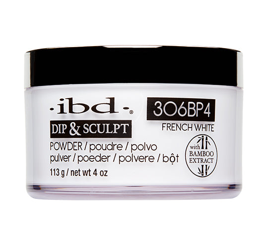 IBD Dipping Powder Pink & White 4 Oz - French White 306BP4