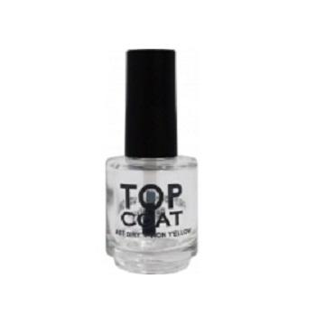 Glass Empty Clear Label - TopCoat