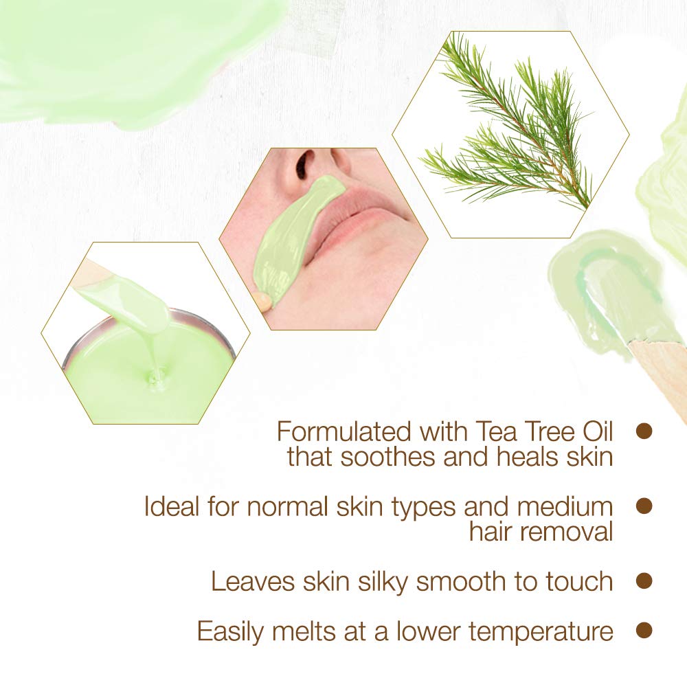 GiGi Creme Wax - Tea Tree - Case of 24