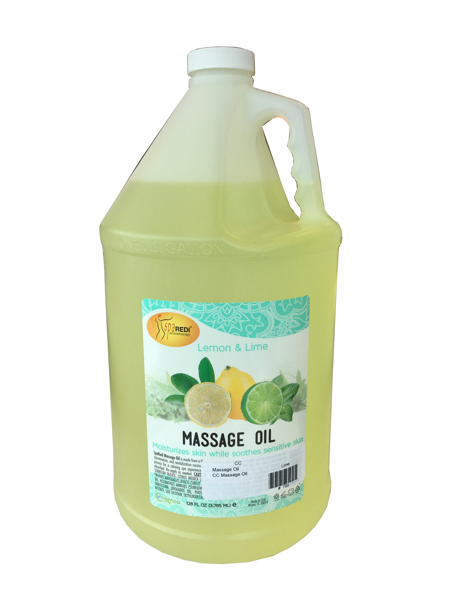 Chemco Pro Nail Massage Oil - Lemon & Lime - Case of 4