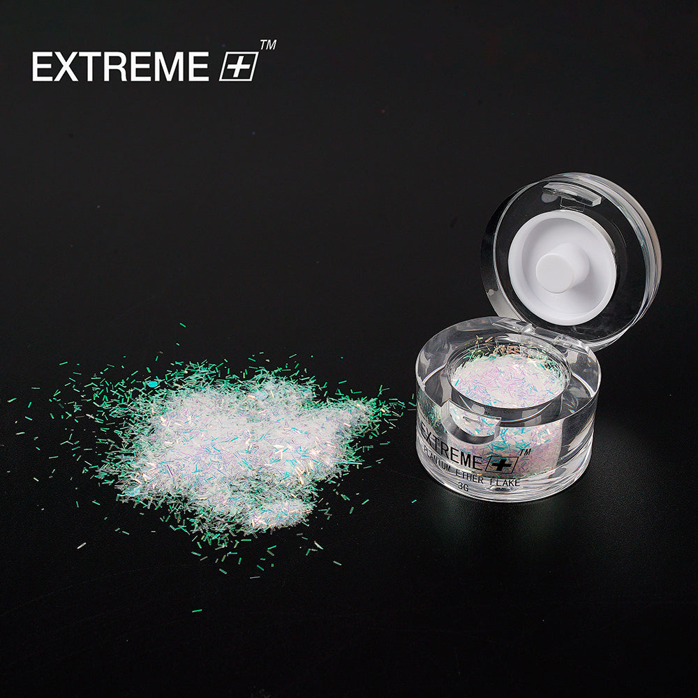 EXTREME+ Blue light sequins Nail Flakes Set / 6 colors