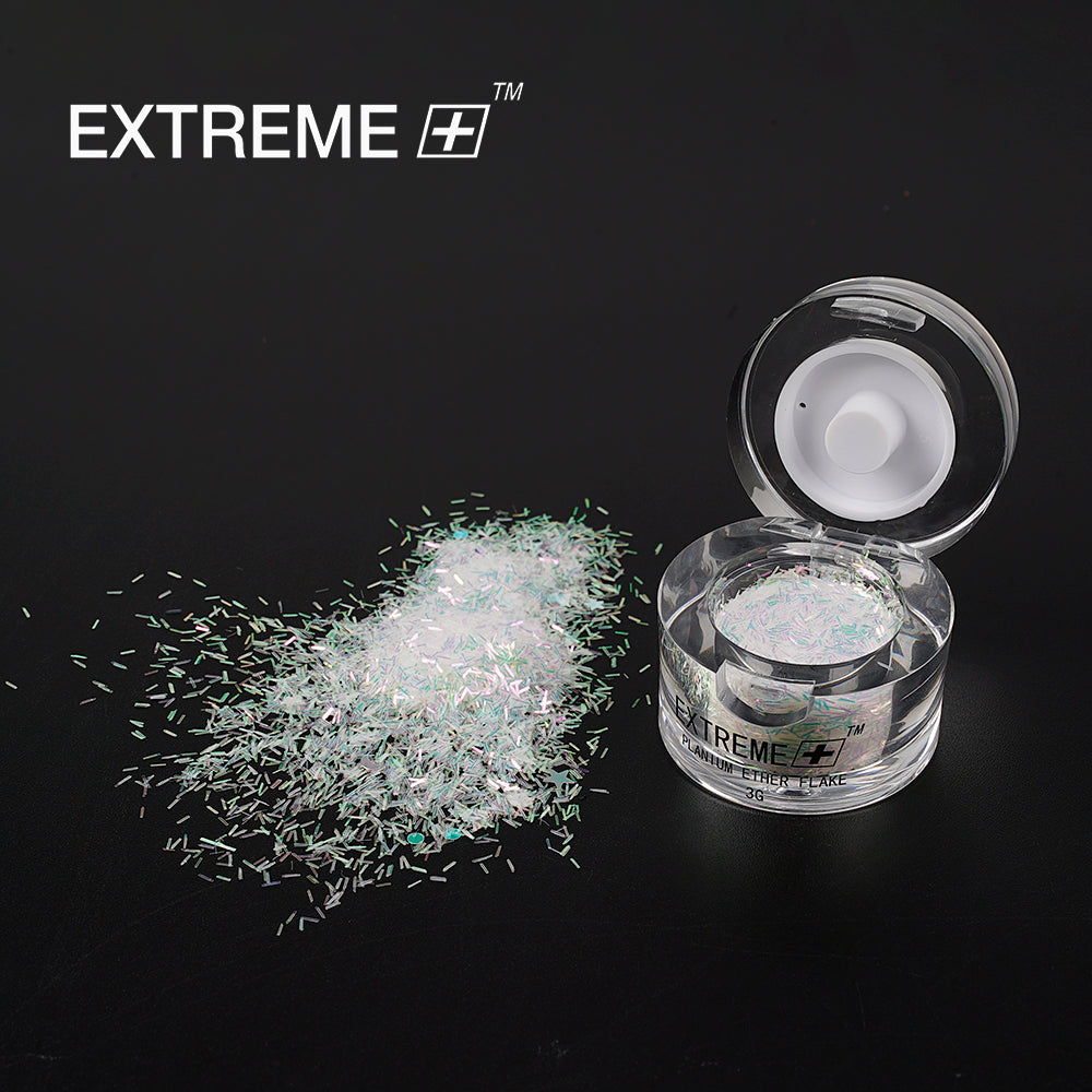 EXTREME+ Blue light sequins Nail Flakes Set / 6 colors