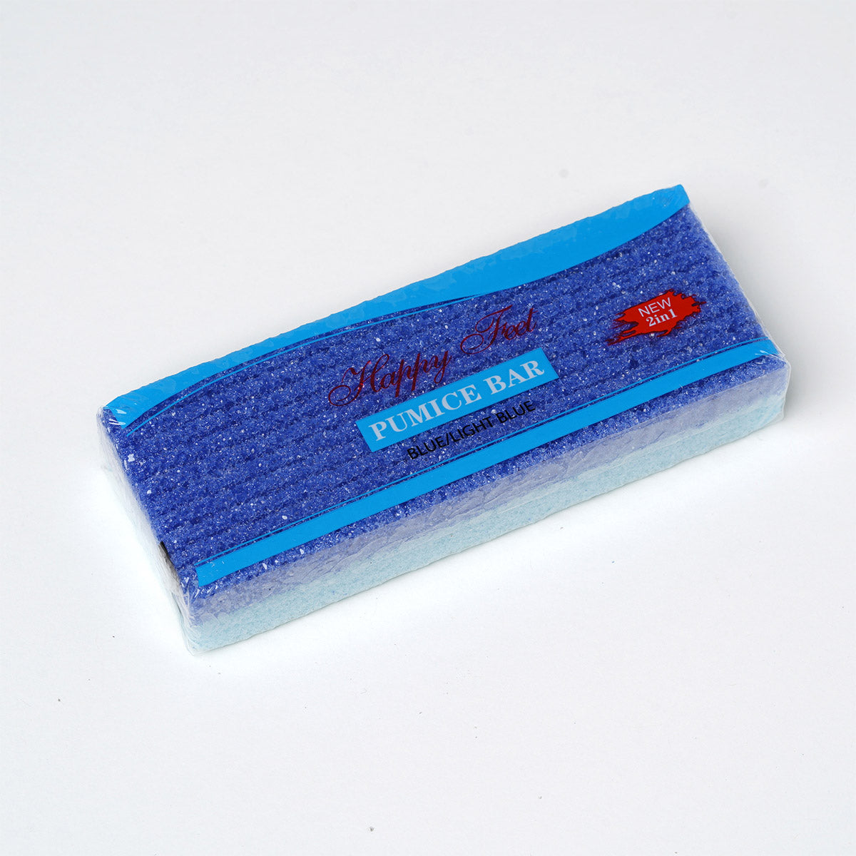 HappyFeet Pumice Pad 2 in 1 Ultimate New Coarse Medium - Dark/Light Blue - 1 piece