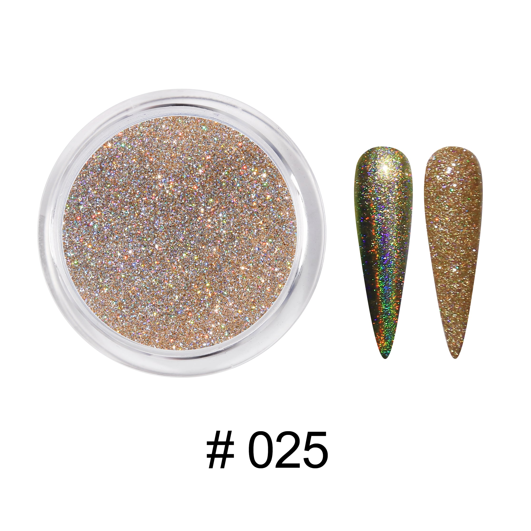 EXTREME+ Holo Chrome Dip Powder - #025