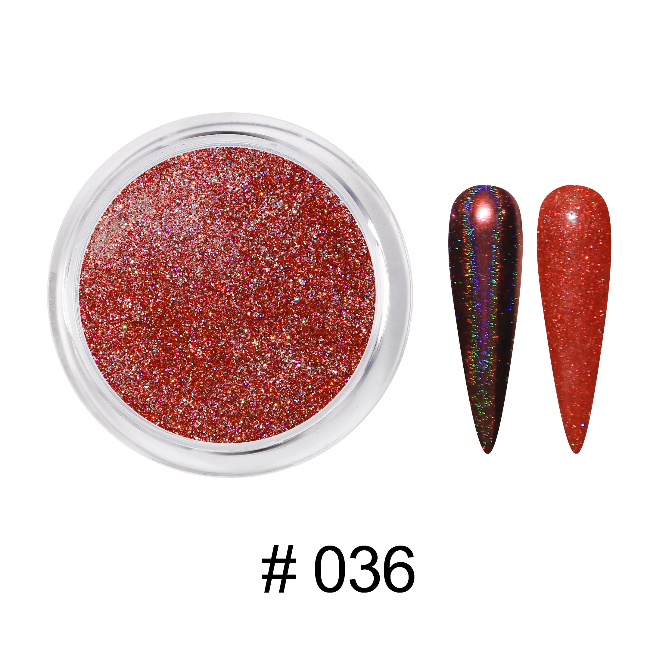 EXTREME+ Holo Chrome Dip Powder - #036