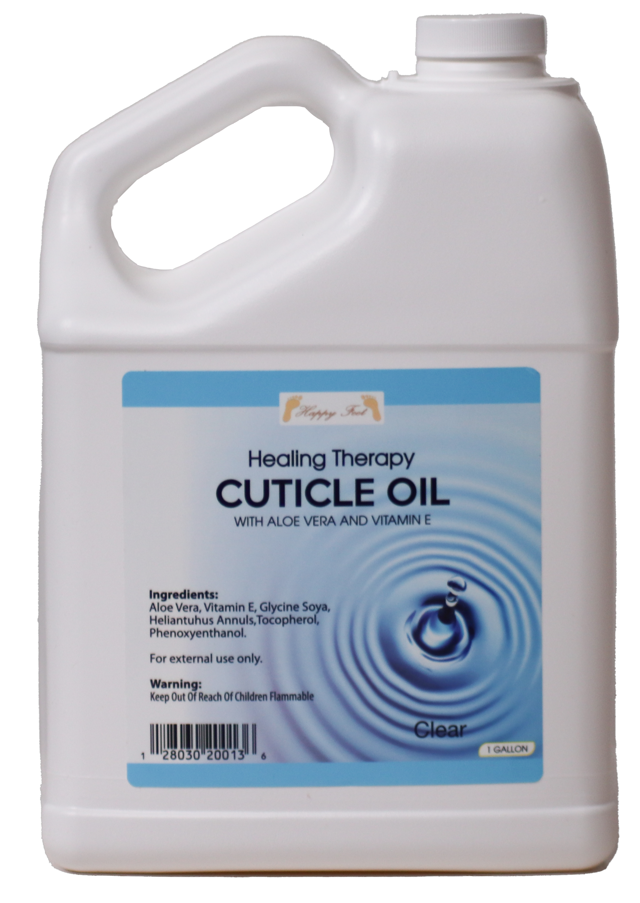 HappyFeet Cuticle Oil - Clear - Gallon