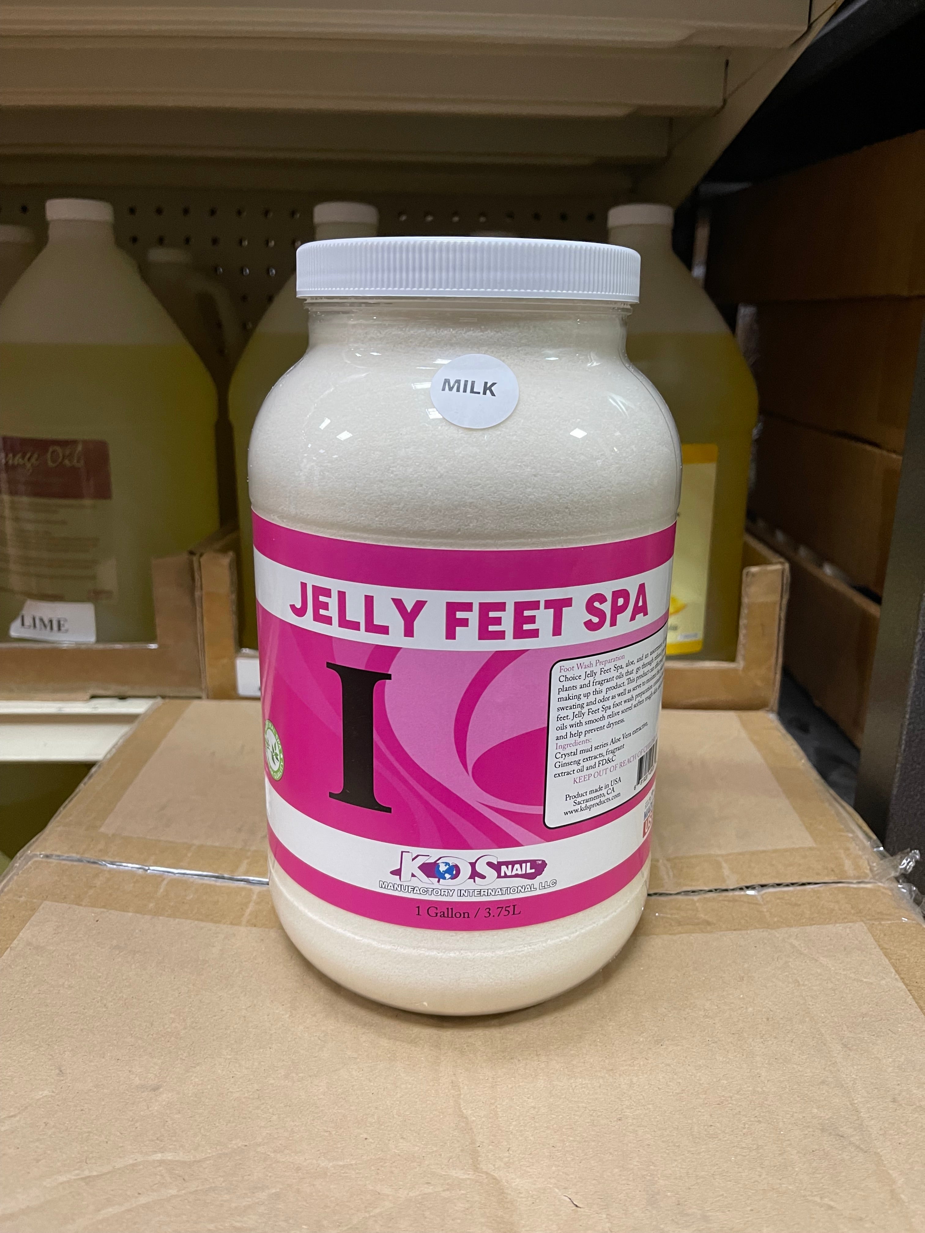 KDS Jelly Feet Spa Number I - Milk - Gallon