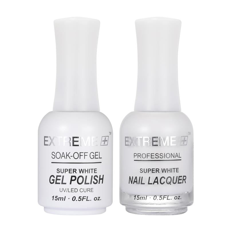 Sơn mài kết hợp gel EXTREME+ (Bộ đôi) - Siêu trắng