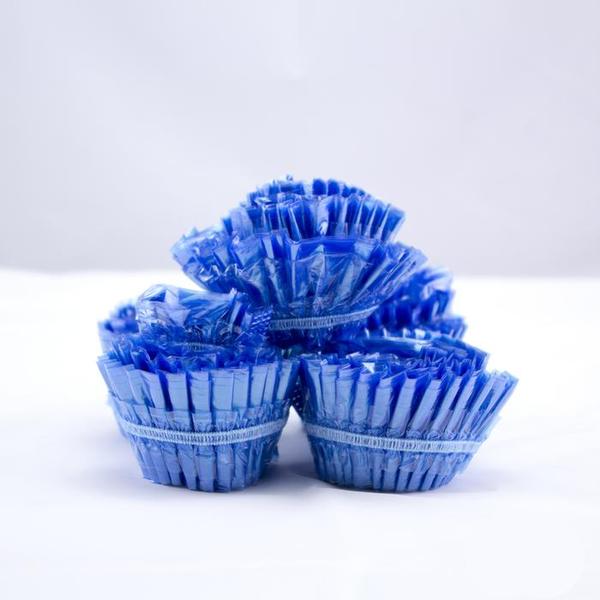 HappyFeet Disposable Pedicure Spa Liner - Blue_ LMT 100Cases