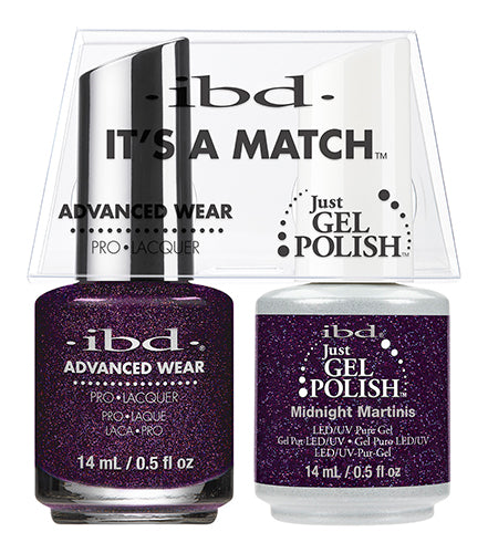IBD Duo Gel # 66676 Midnight Martinis