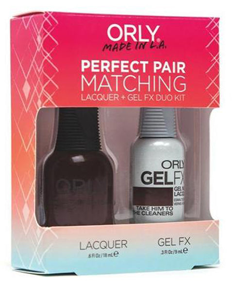 Orly Gel Matching Set # 31172 - Take Him To The Cleaner