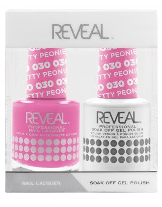 Reveal Duo Gel and Nail Lacquer Set - 030 Pretty Peonies