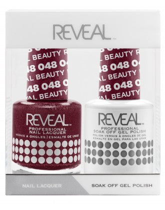Reveal Duo Gel and Nail Lacquer Set - 048 Royal Beauty