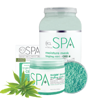 BCL Spa Dead Sea Salt Soak Tingling Mint (128 oz) - Gallon