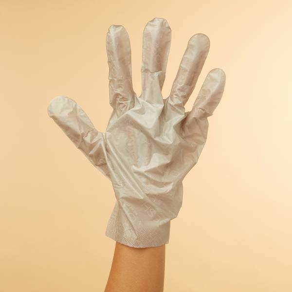 Voesh Deluxe Pedicure Collagen Gloves - Mint - Kit