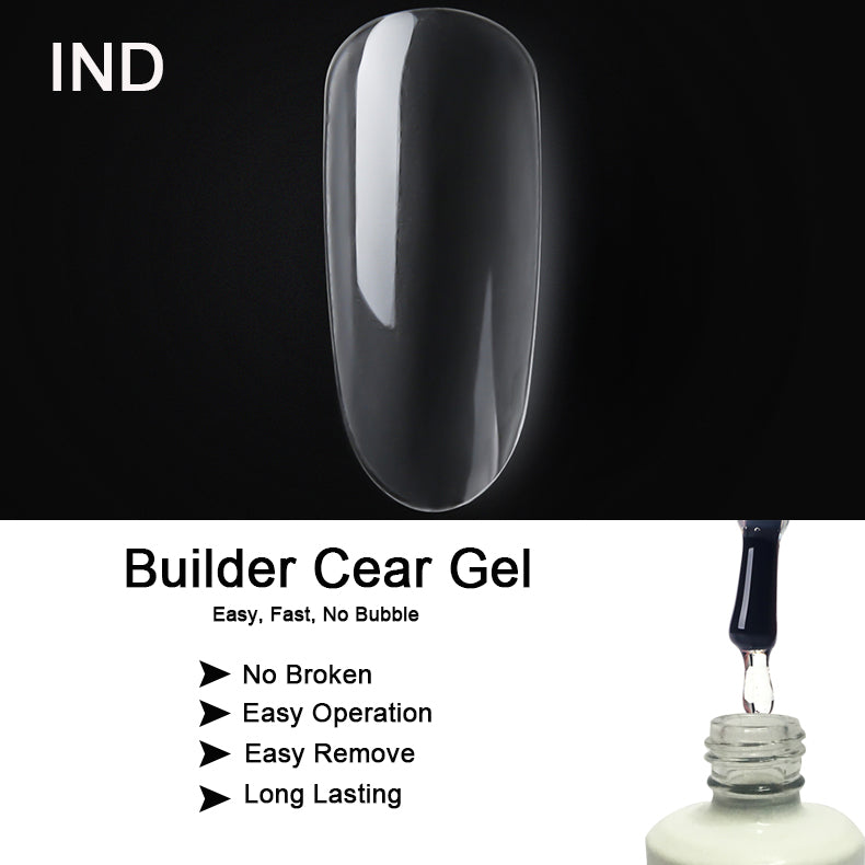 IND BUILDER CLEAR GEL 8oz