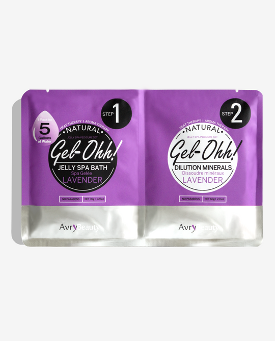 Avry Beauty Gel-Ohh Jelly Spa Bath - Lavender - Box of 30