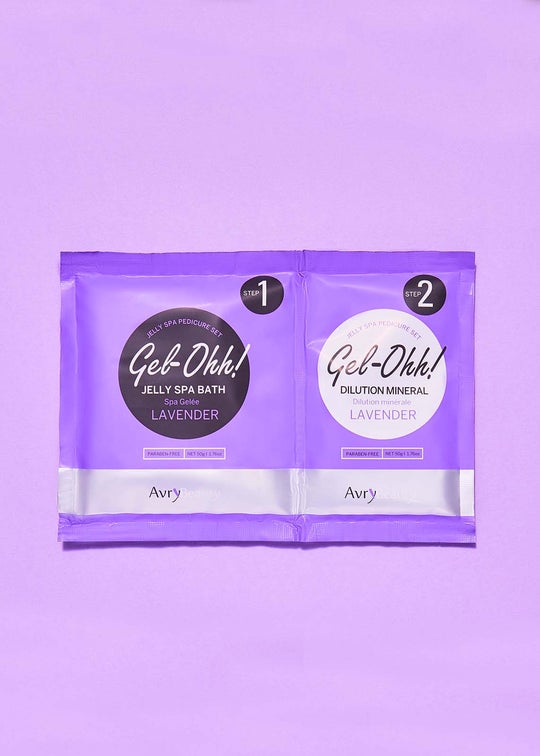 Avry Beauty Gel-Ohh Jelly Spa Bath - Lavender - Box of 30