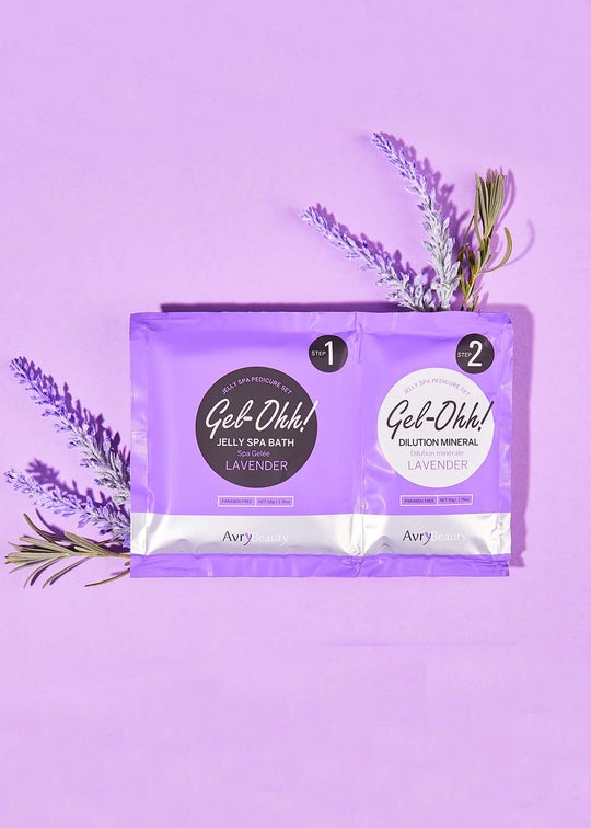 Avry Beauty Gel-Ohh Jelly Spa Bath - Lavender - Box of 30
