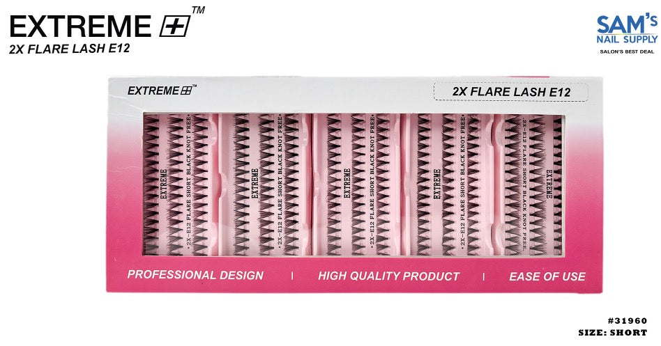 Extreme 2X Flare Lash E12 Short - Box