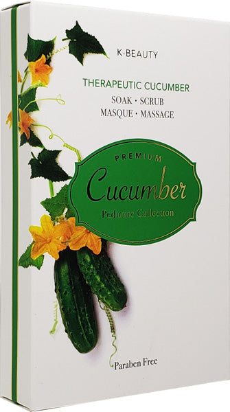 Codi K-Beauty Premium Pedicure Collection Deluxe 4 Steps - Cucumber - Kit