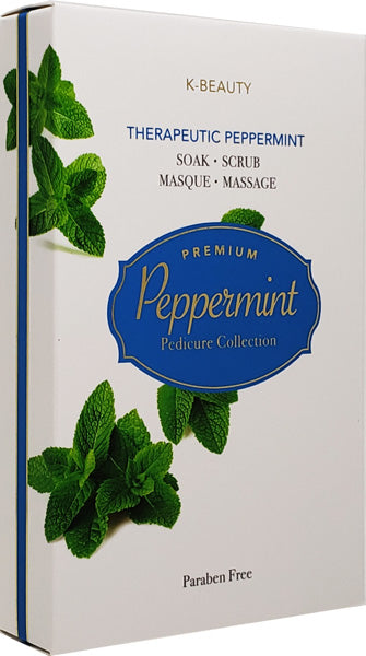 Codi K-Beauty Premium Pedicure Collection Deluxe 4 Steps - Peppermint - Kit