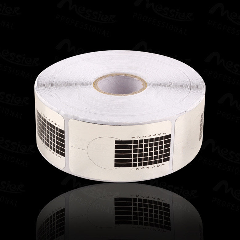 FJ Nail Forms - Square / Large - Silver