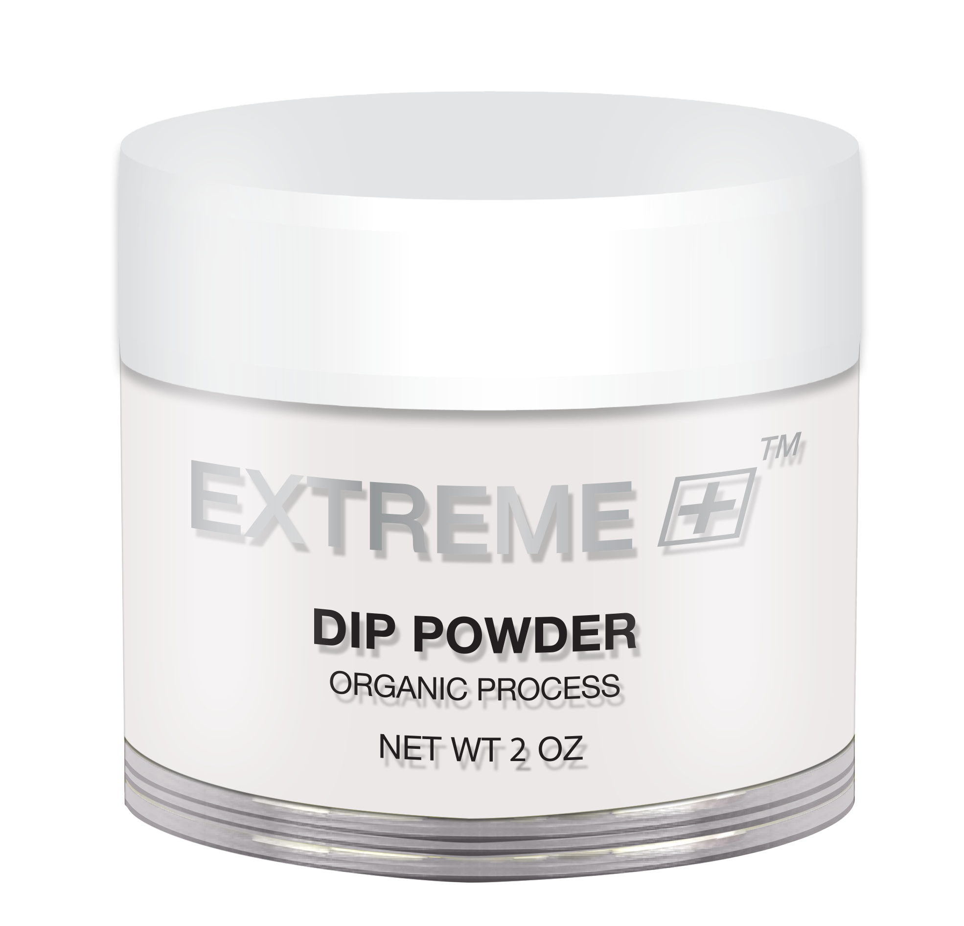 EXTREME+ Dipping Powder Organic - Pink & White: Natural Base - 2 oz