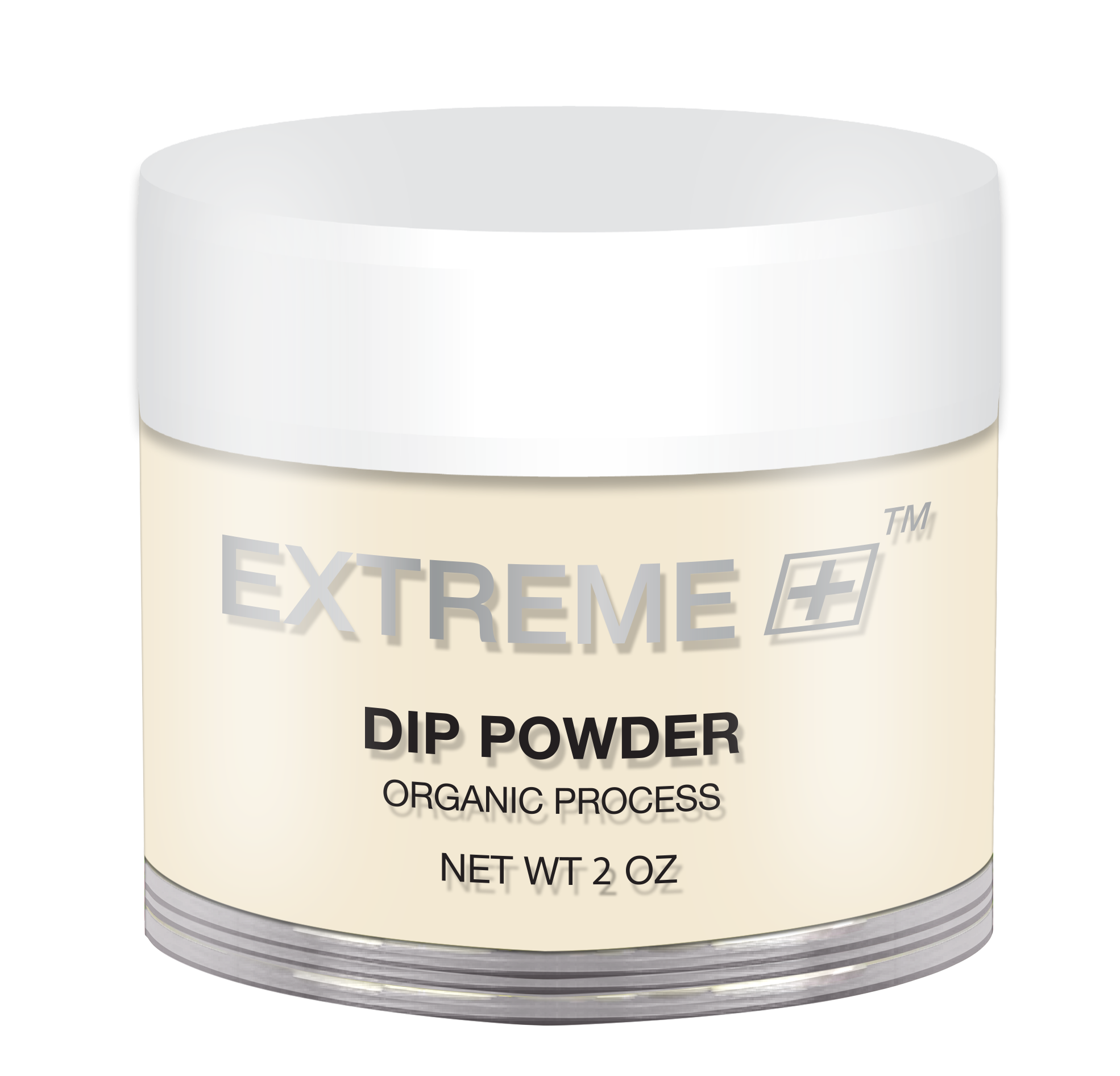 EXTREME+ Dipping Powder Organic - Pink & White: Ombre Light Pink - 2 oz