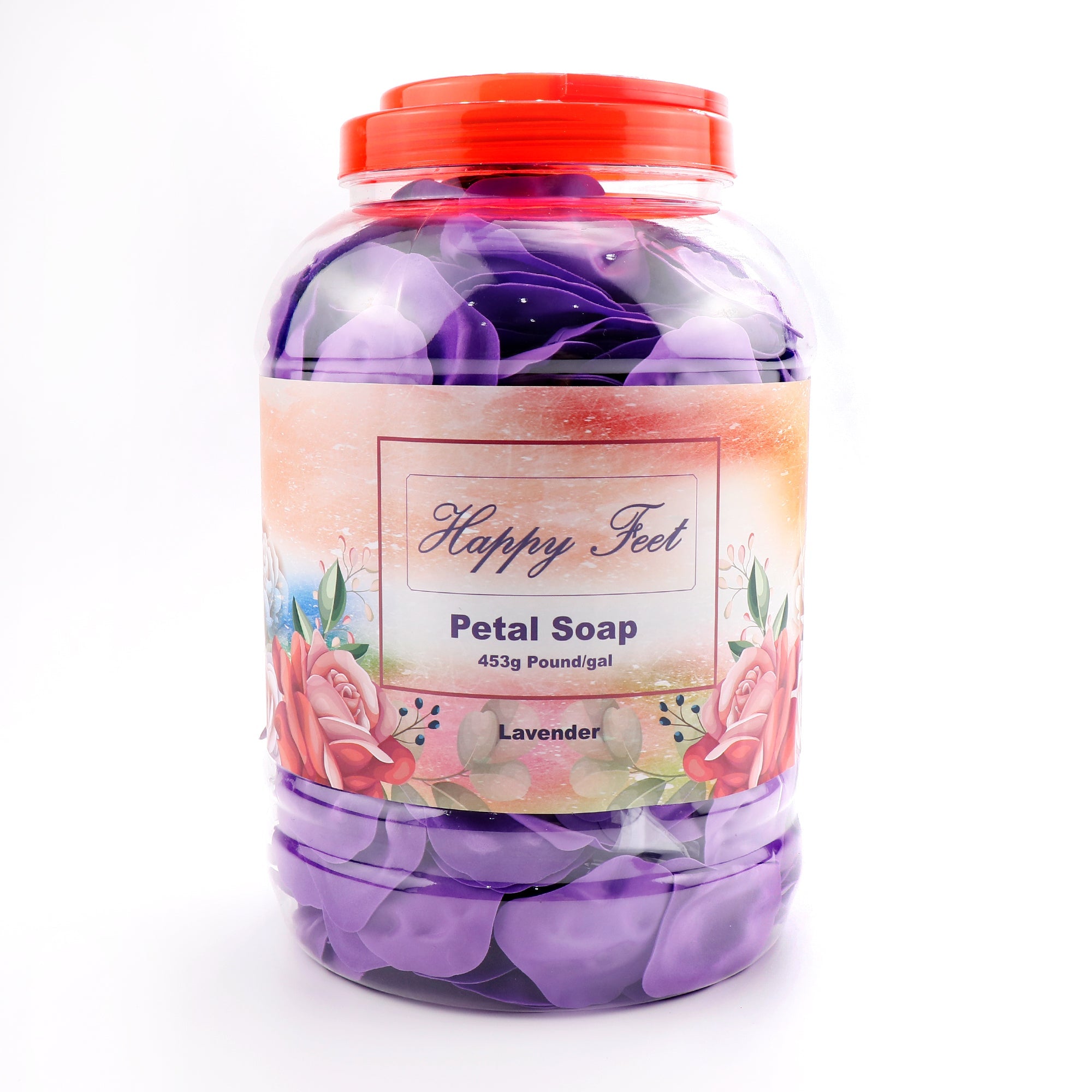HappyFeet Petal Soak For Spa - Lavender - Case of 4