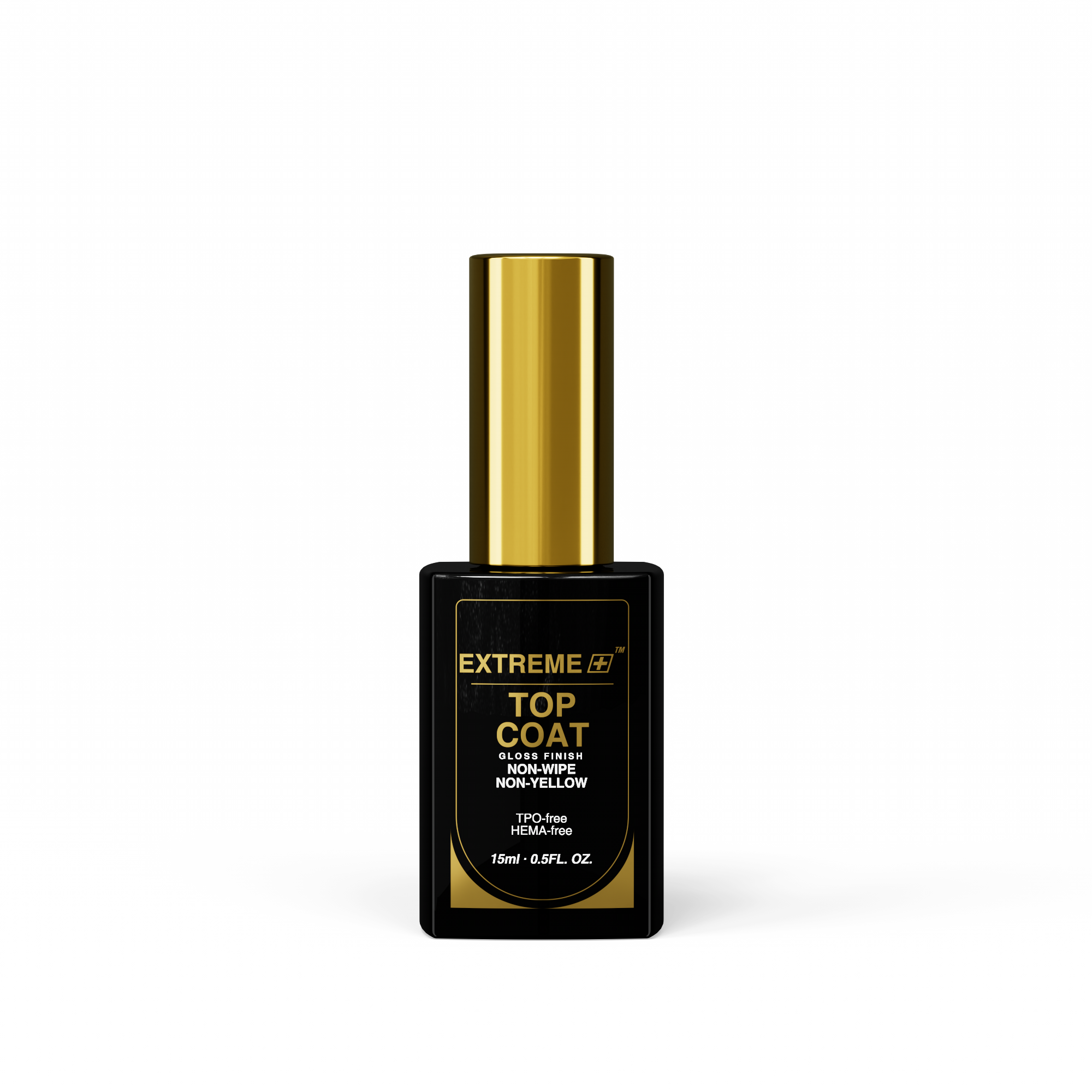 Extreme+ Top Gel Gloss Finish Non Wipe HMF_0.5oz - (buy 2 get 1 free)