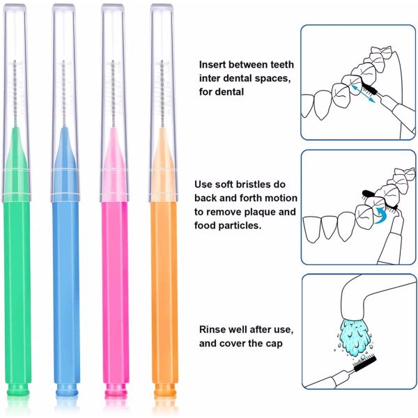 Interdental Brush for Braces (50pcs)