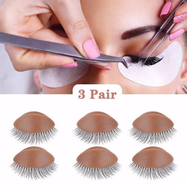 Replacement Eyelids for Mannequin (3 pairs)