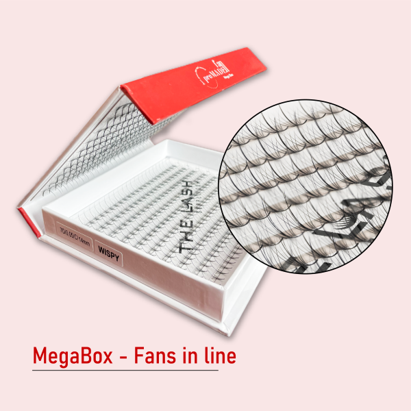 7D Wispy (1000 fans - Bulk) - C - 9mm