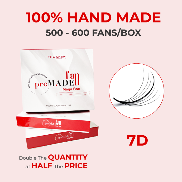 7D Wispy (1000 fans - Bulk) - C - 9mm