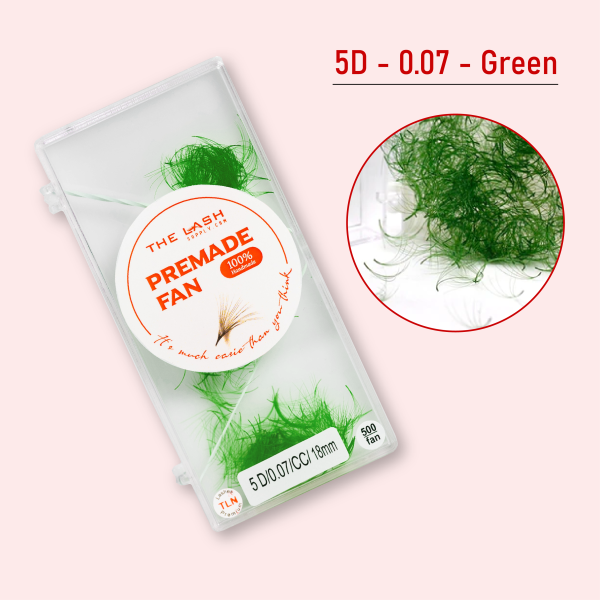 5D 0.07 - Green Color - CC - 18mm