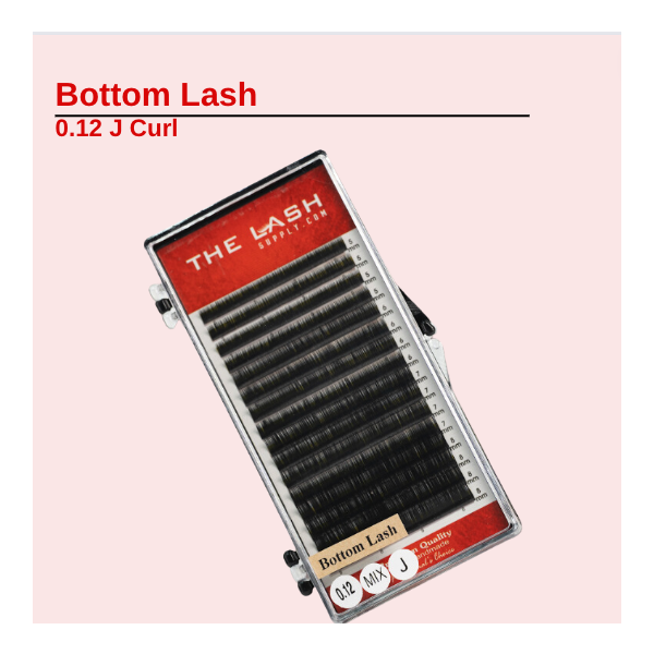 Bottom lash - J - Mixed
