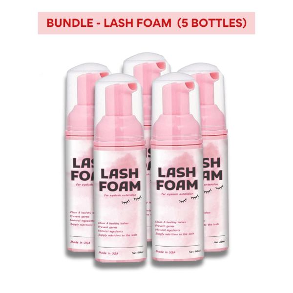 Bundle Discount - Lash foam - 5 bottles - $45/bottles (was $60)
