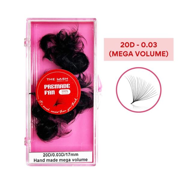 20D 0.03 (Handmade - Mega Volume) - C - 14mm