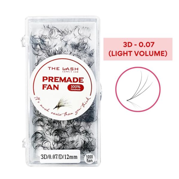 3D 0.07 (1000 fans - Bulk) - C - 12mm