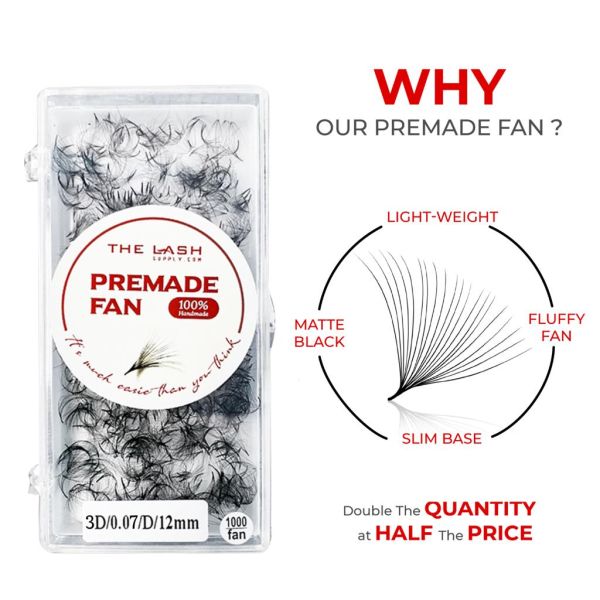 3D 0.07 (1000 fans - Bulk) - C - 8mm