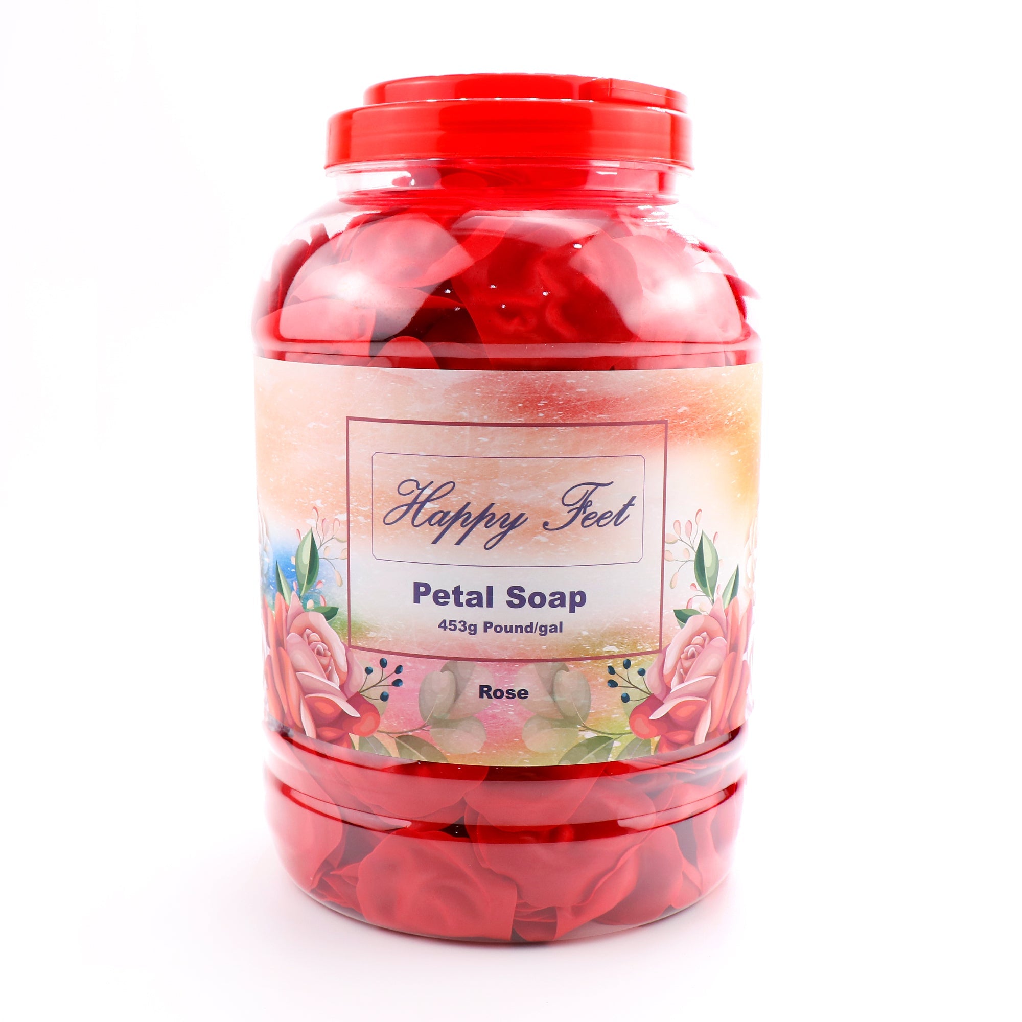 HappyFeet Petal Soak For Spa - Rose - Case of 4
