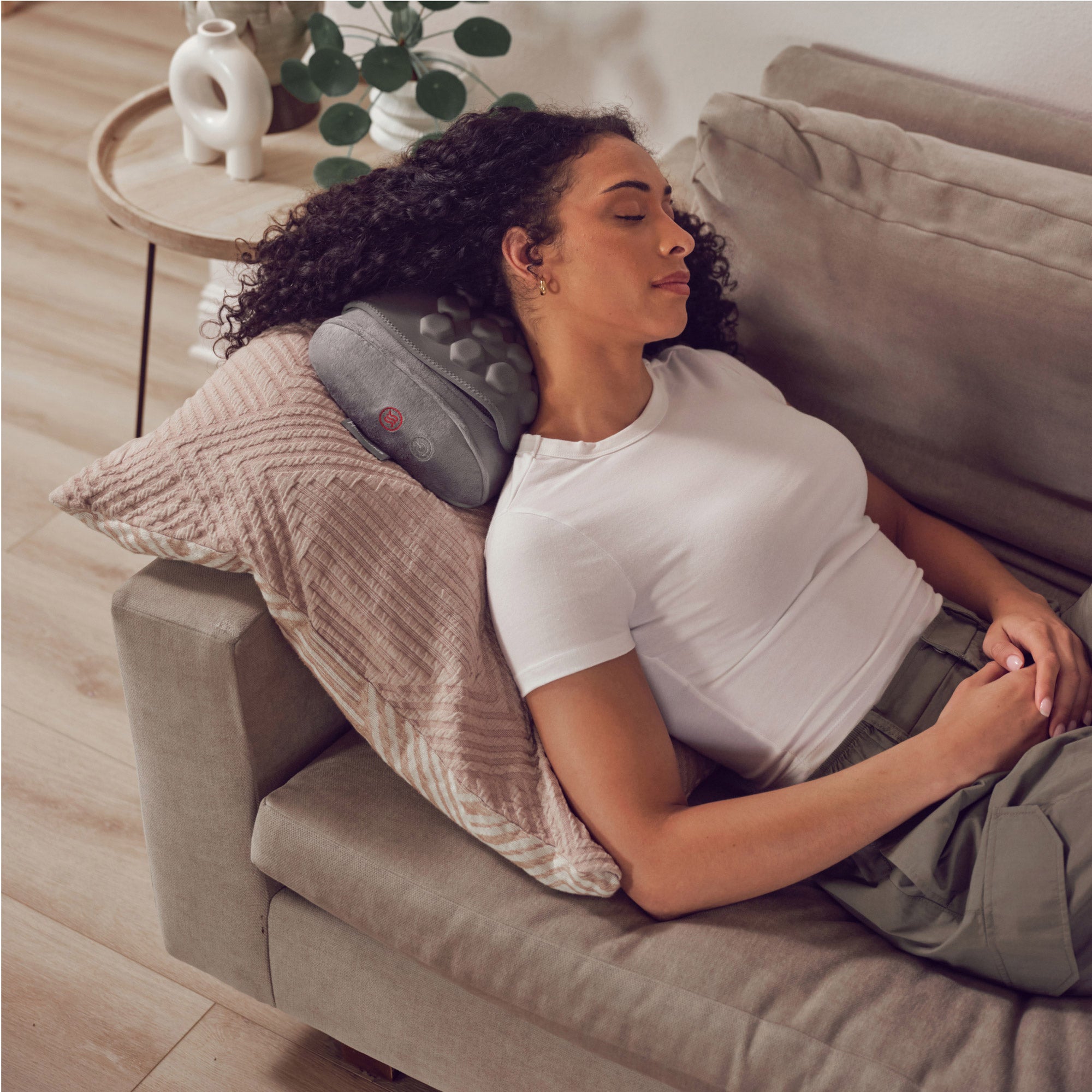 Contoured Gel Massage Pillow