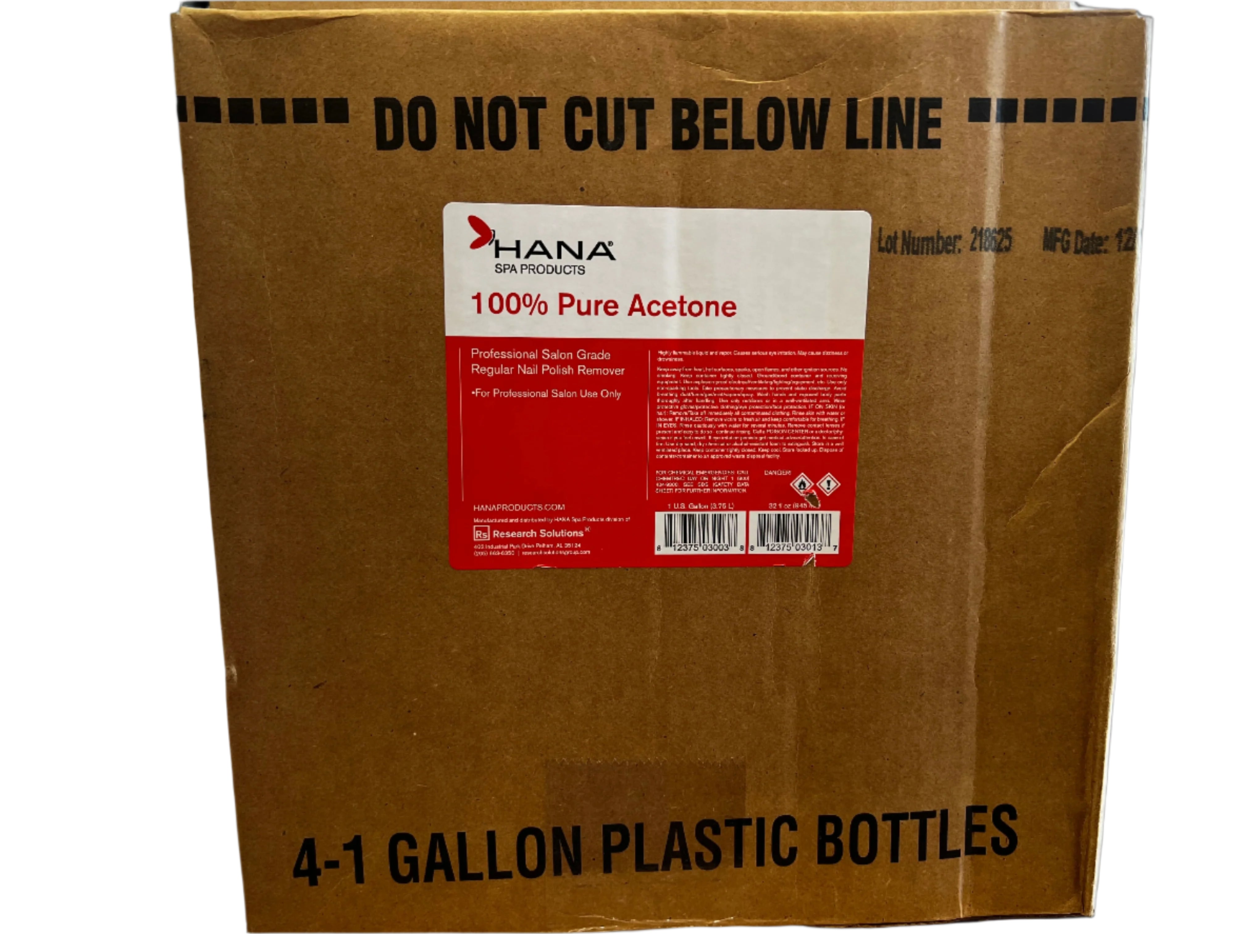 HANA Acetone 100% - Case_ LMT 5Cases
