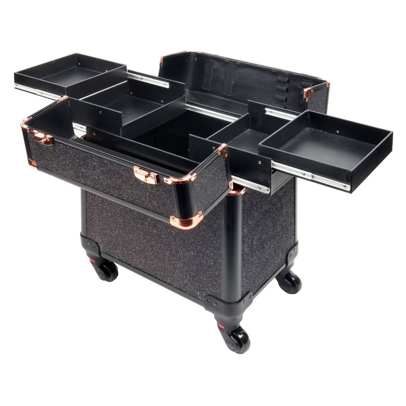 Lockable Aluminum Beauty Case