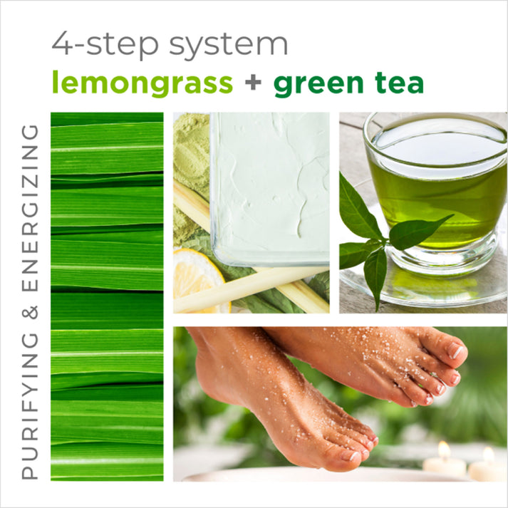 BCL Spa  Lemongrass and Green Tea Sugar Scrub 128 oz - Gallon