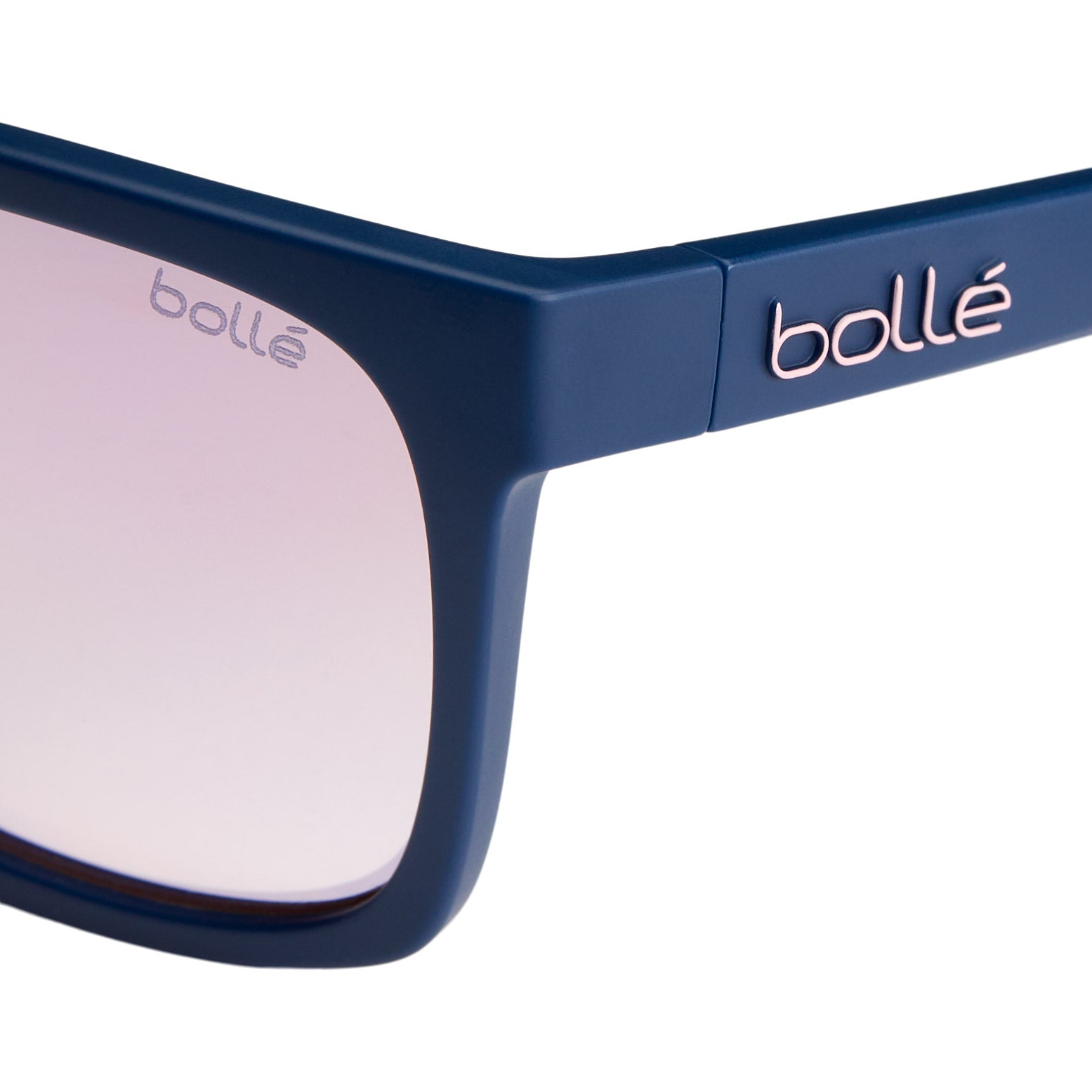 Bolle ADA Matte Blue Gradient Pink Mirror Sunglasses