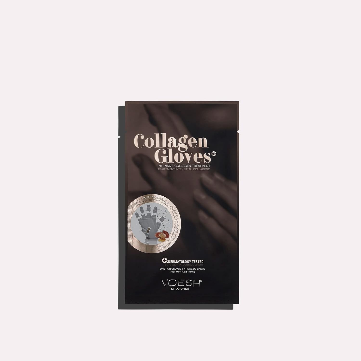 Voesh Deluxe Manicure Collagen Gloves - Argan Oil + Aloe Vera Extracts - Kit