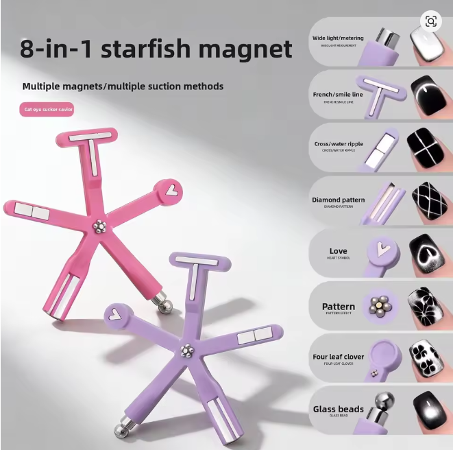 Extreme+ Magnet Cat Eye 8 in 1 (Mixed Color)