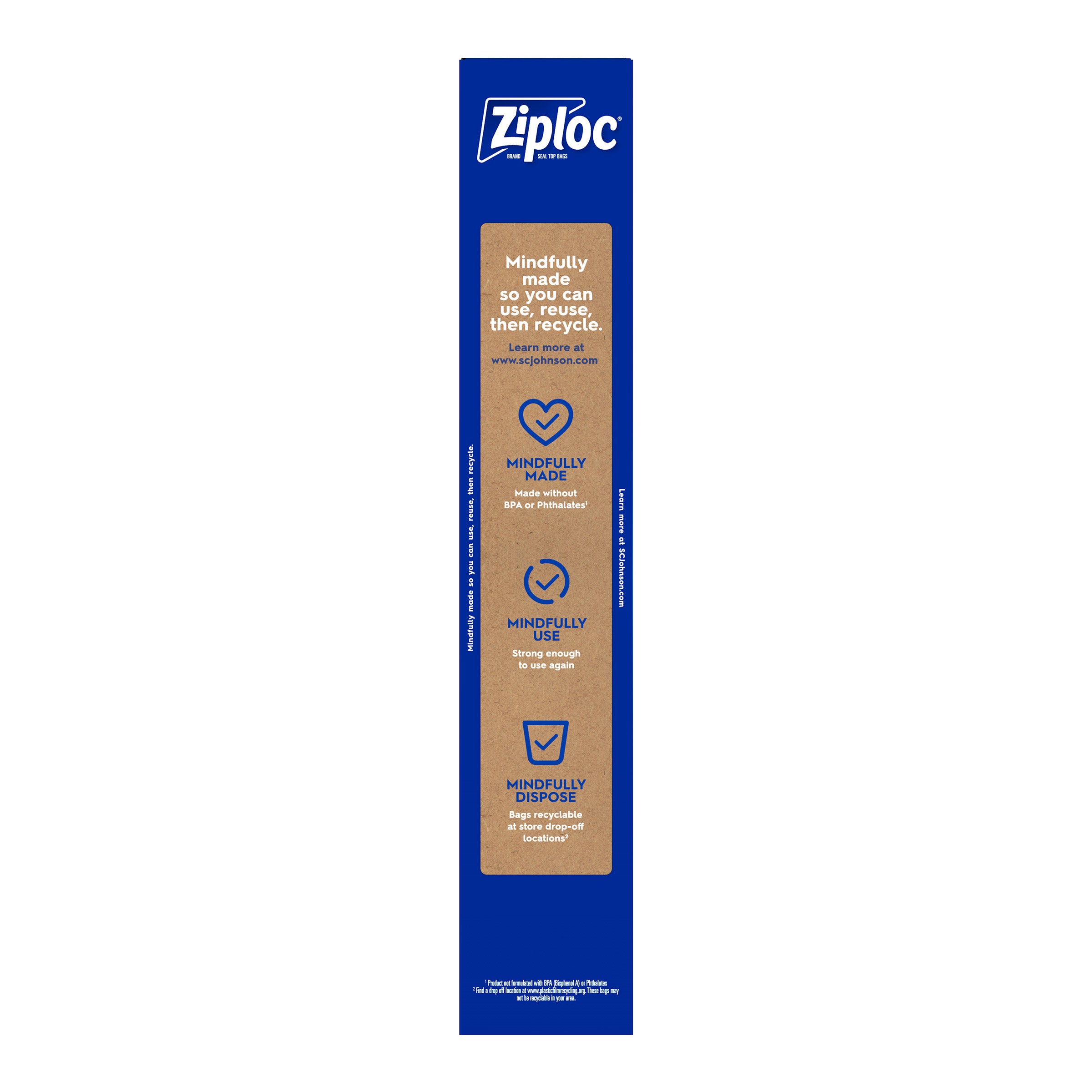 2-Gallon Seal Top Freezer Bags, 10-Count, Pack of 3